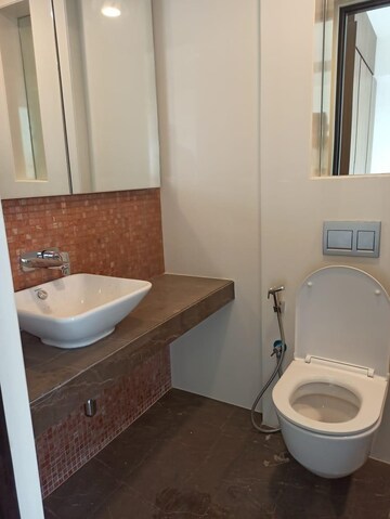 Bathroom in 3 BHK Apartment at Worli – for Rent