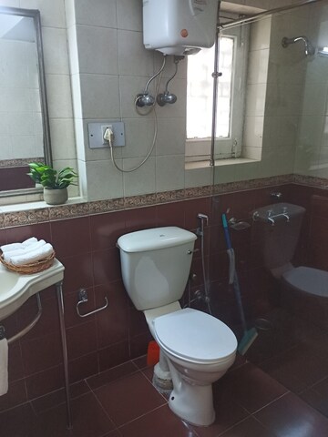 Bathroom in 1 RK Apartment at Defence Colony – for Rent
