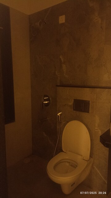 Bathroom in 2 BHK Apartment at MICL Aaradhya Highpark, Mira Road – for Rent