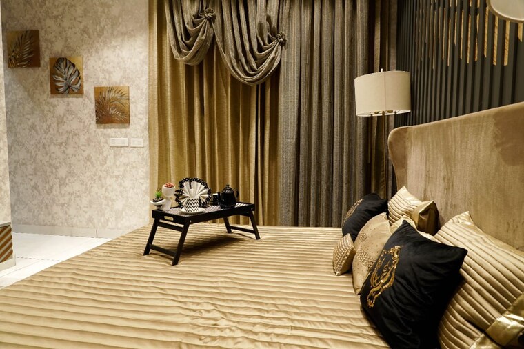 Living Room, malwa-escon-primera 2 Bedroom 1305 Sq.Ft. Apartment In International Airport Road Zirakpur 8957368