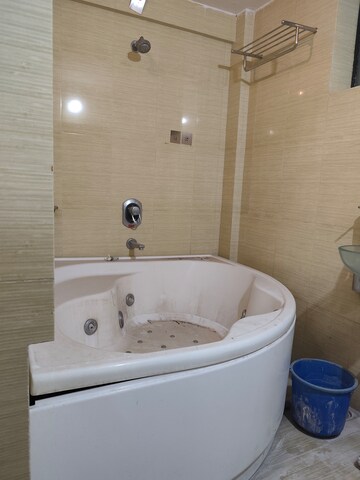 Bathroom in 4 BHK Villa at Flower Valley Complex, Khopat – for Rent