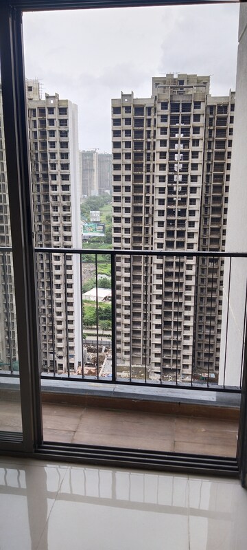 Balcony in 1 BHK Apartment at Runwal My City Phase II Cluster 05, Dombivli East – for Rent