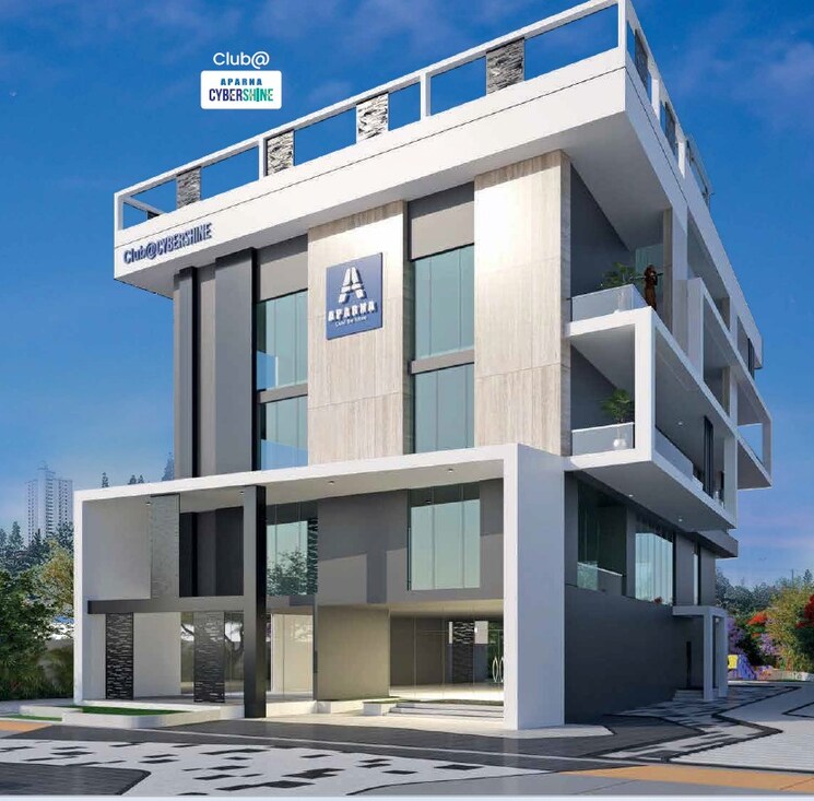 Exterior View, aparna-cyber-shine 3 Bedroom 1824 Sq.Ft. Apartment In Osman Nagar Hyderabad 8957397