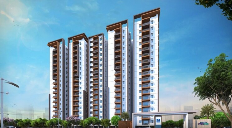Exterior View, aparna-cyber-shine 3 Bedroom 1824 Sq.Ft. Apartment In Osman Nagar Hyderabad 8957397