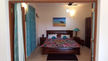 Bedroom in 1 BHK Apartment at Siolim – for Rent