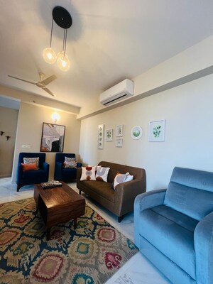 Living Room in 3 BHK Apartment at M3M Skywalk, Sector 74 – for Sale