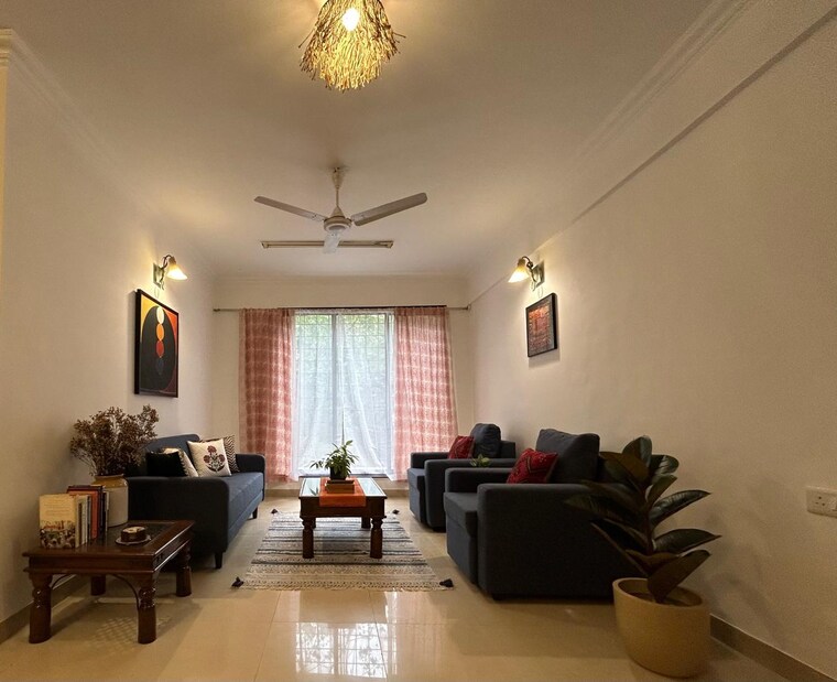 Living Room, suchidham-complex 2 Bedroom 900 Sq.Ft. Apartment In Goregaon East Mumbai 8957497