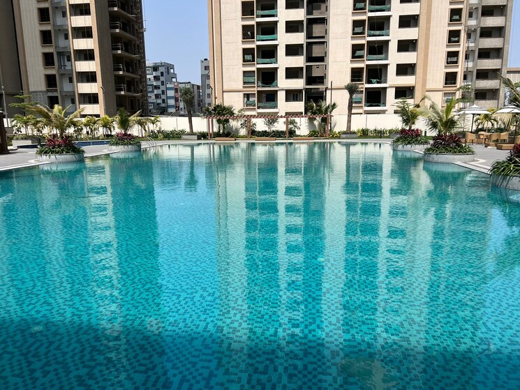 Swimming Pool, aurobindo-kohinoor 3 Bedroom 1456 Sq.Ft. Apartment In Serilingampally Hyderabad 8957504