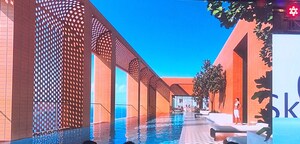 Swimming Pool in 3 BHK Apartment at Godrej Skyshore, Versova – for Sale