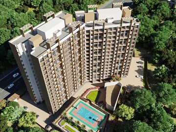1 BHK Apartment – Exterior View View at Sunraj Solitaire, Dombivli East - for Sale