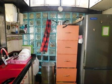 Kitchen in 3 BHK Apartment at Vikash Complex CHS, Uthalsar – for Sale