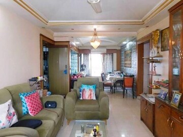 Living Room in 3 BHK Apartment at Vikash Complex CHS, Uthalsar – for Sale
