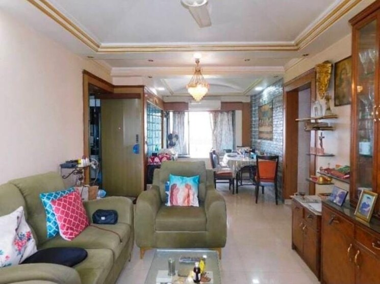 Living Room, vikash-complex-chs 3 Bedroom 1100 Sq.Ft. Apartment In Uthalsar Thane 8957538