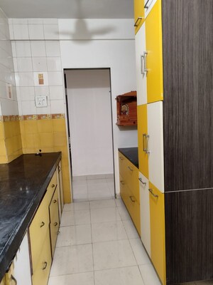 Kitchen in 1 BHK Apartment at Kshitij CHS, Goregaon East – for Sale