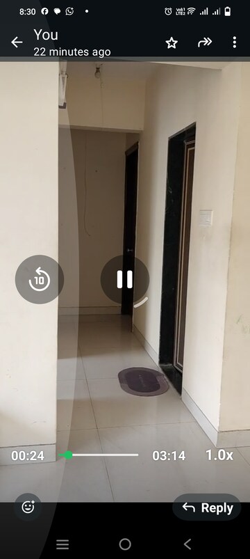 Furnished Amenities in 2 BHK Apartment at Thane West – for Sale