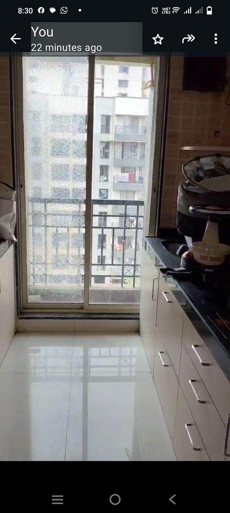 Kitchen, thane west 2 Bedroom 572 Sq.Ft. Apartment In Thane West Thane 8957569