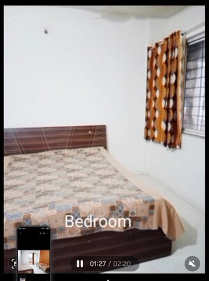 Bedroom in 1 BHK Apartment at Greenfield Society, Hadapsar – for Sale