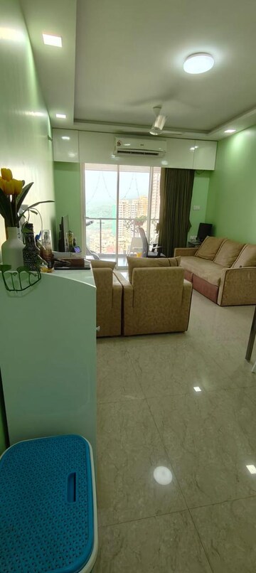 Living Room in 2 BHK Apartment at JP Decks, Goregaon East – for Rent
