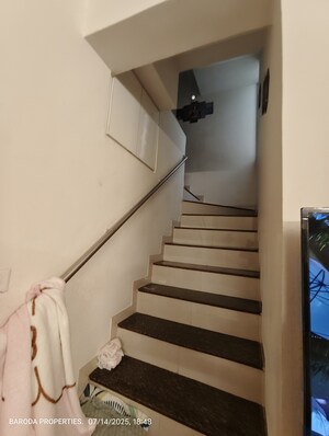 Staircase in 3 BHK Independent House at Bhayli Road – for Sale