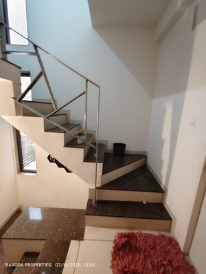 Staircase in 3 BHK Independent House at Bhayli Road – for Sale