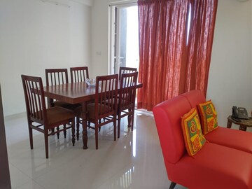 Living Room in 3 BHK Apartment at South City – for Rent