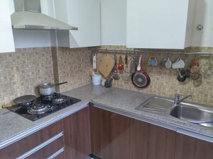 Kitchen in 3 BHK Apartment at South City – for Rent