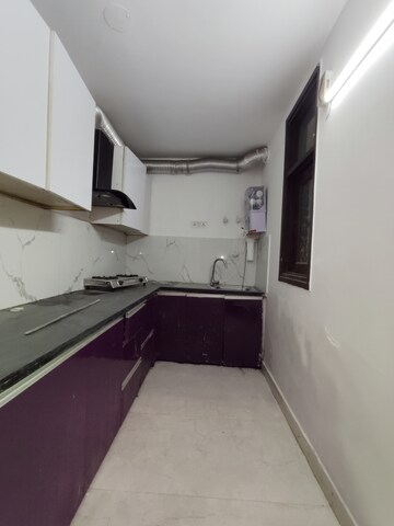 Kitchen in 2 BHK Builder Floor at Saket – for Rent