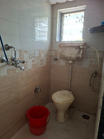 Bathroom in 1 BHK Apartment at Sagar CHS Kopri, Kopri – for Rent