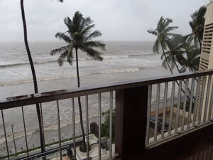 Balcony in 3 BHK Apartment at Sea Breeze Building Juhu, Juhu – for Sale