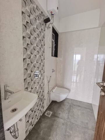 Bathroom in 1 BHK Apartment at Kolte Patil Vaayu, Dahisar West – for Rent