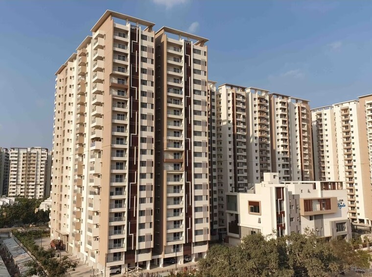 Exterior View, rajapushpa-regalia 3 Bedroom 1945 Sq.Ft. Apartment In Kokapet Hyderabad 8957670