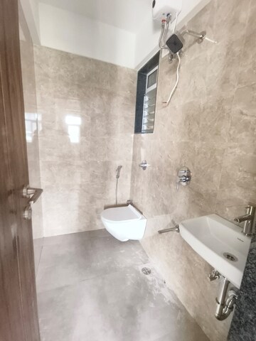 Bathroom in 1 BHK Apartment at Modispaces Volga, Borivali West – for Rent