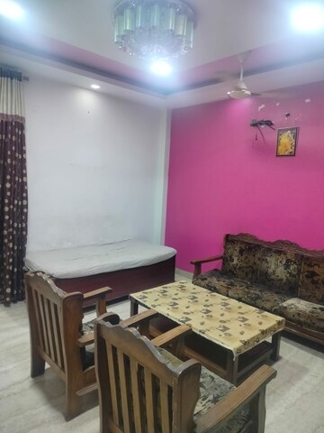 Living Room in 2.5 BHK Builder Floor at Ramesh Nagar – for Rent