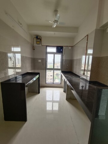 Kitchen in 1 BHK Apartment at Romell Serene, Borivali West – for Rent
