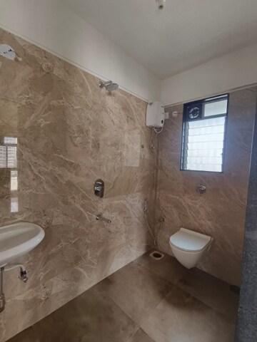 Bathroom in 1 BHK Apartment at Romell Serene, Borivali West – for Rent