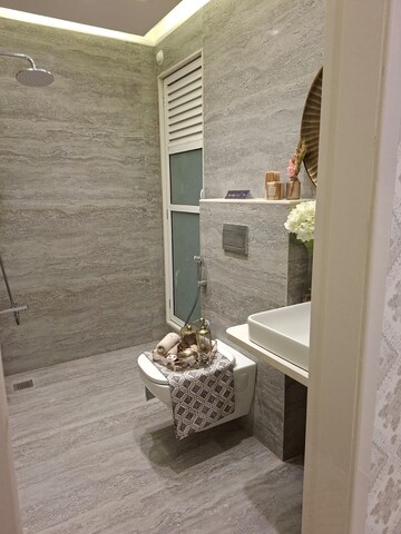Washroom in 2 BHK Apartment at Joshi Automatic CHS, Panch Pakhadi – for Sale