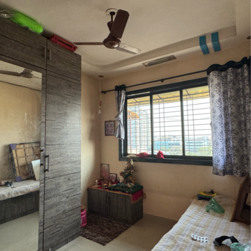 Master Bedroom in 2 BHK Apartment at Dombivli East – for Sale