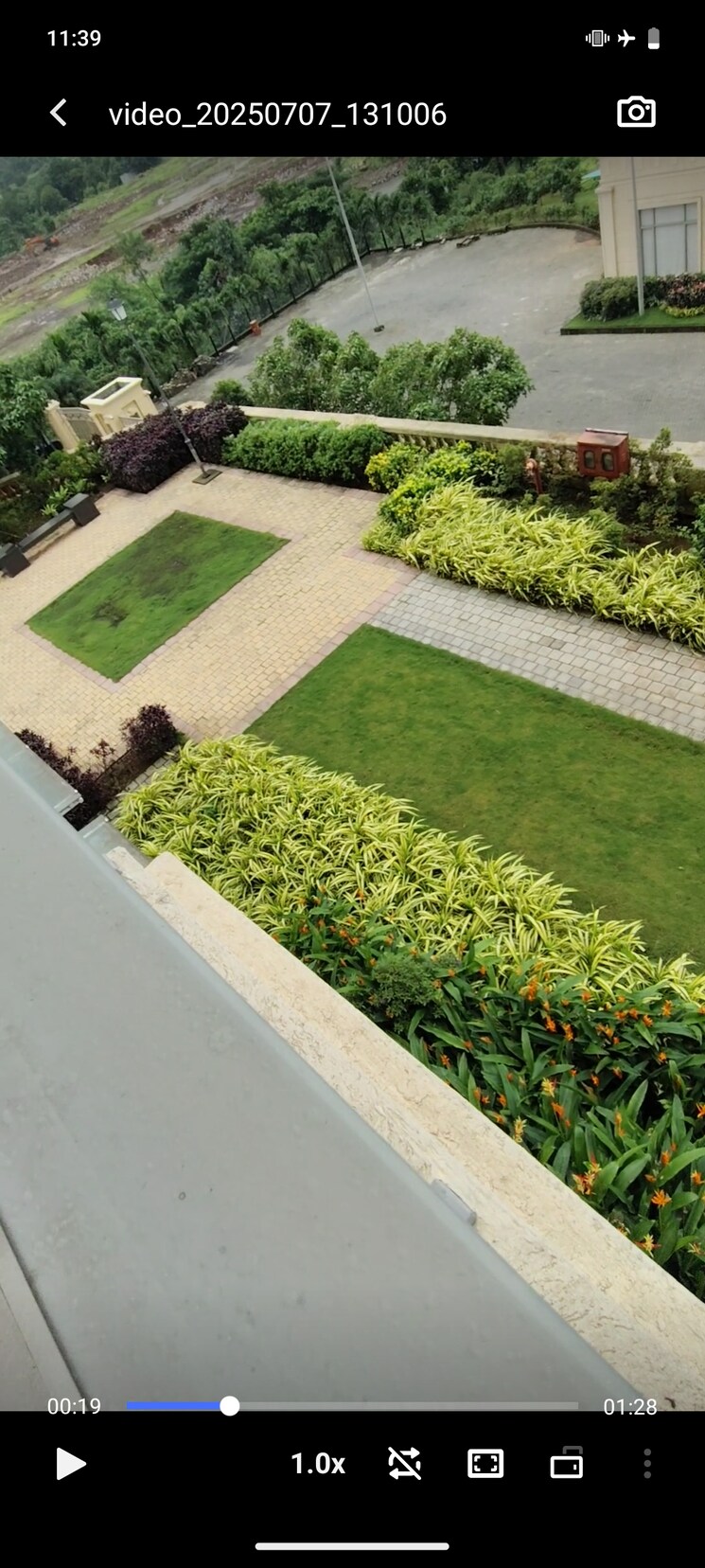 Garden, hiranandani-fortune-city 2 Bedroom 1100 Sq.Ft. Apartment In New Panvel Navi Mumbai 8957717