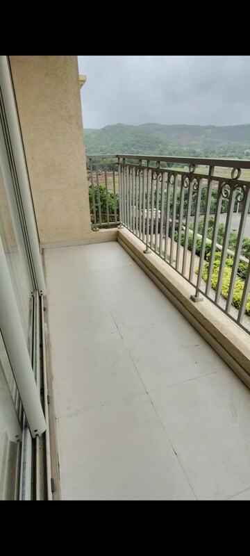Balcony in 2 BHK Apartment at Hiranandani Fortune City, New Panvel – for Rent
