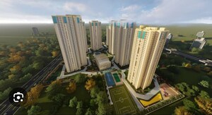 Living Room in 4 BHK Apartment at Aurobindo Kohinoor, Serilingampally – for Sale