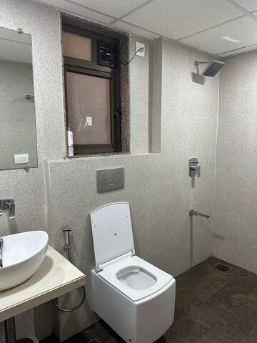 Bathroom in 3 BHK Apartment at Kanakia Silicon Valley, Powai – for Rent