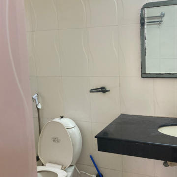 Bathroom in 3 BHK Independent House at RWA Apartments Sector 40, Sector 40 – for Rent