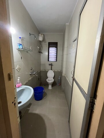 Bathroom in 2 BHK Apartment at Lemont Apartment, Malad East – for Rent