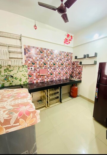 Kitchen in 2 BHK Apartment at R Euphoria Apartments, Kondhwa – for Rent