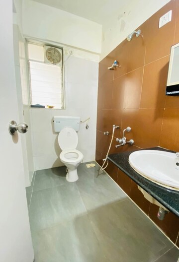 Bathroom in 2 BHK Apartment at R Euphoria Apartments, Kondhwa – for Rent