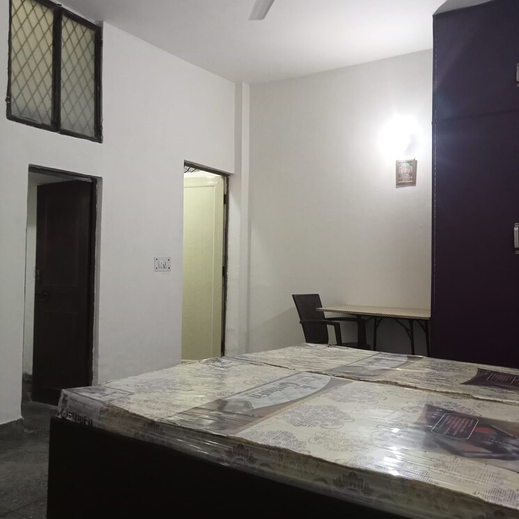 Bedroom, krishna-apartments-adchini 1 RK 350 Sq.Ft. Builder Floor In Adchini Delhi 8957862