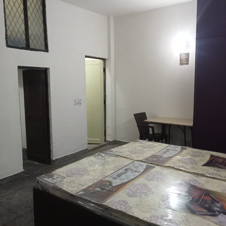 Bedroom, krishna-apartments-adchini 1 RK 350 Sq.Ft. Builder Floor In Adchini Delhi 8957862