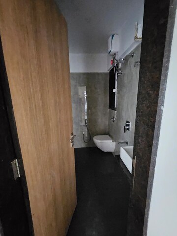 Bathroom in 1 BHK Apartment at Vaibhavlaxmi Central Park, Vikhroli East – for Rent