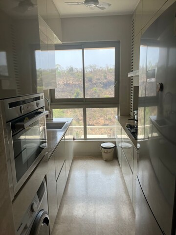 Kitchen in 2 BHK Apartment at Hiranandani Castle Rock, Powai – for Rent
