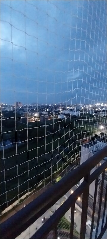Balcony in 3 BHK Apartment at Aditya City Apartments, Shahpur Bamheta – for Rent